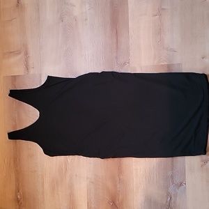 A Pea In The Pod Small Maternity Black Sleeveless Dress